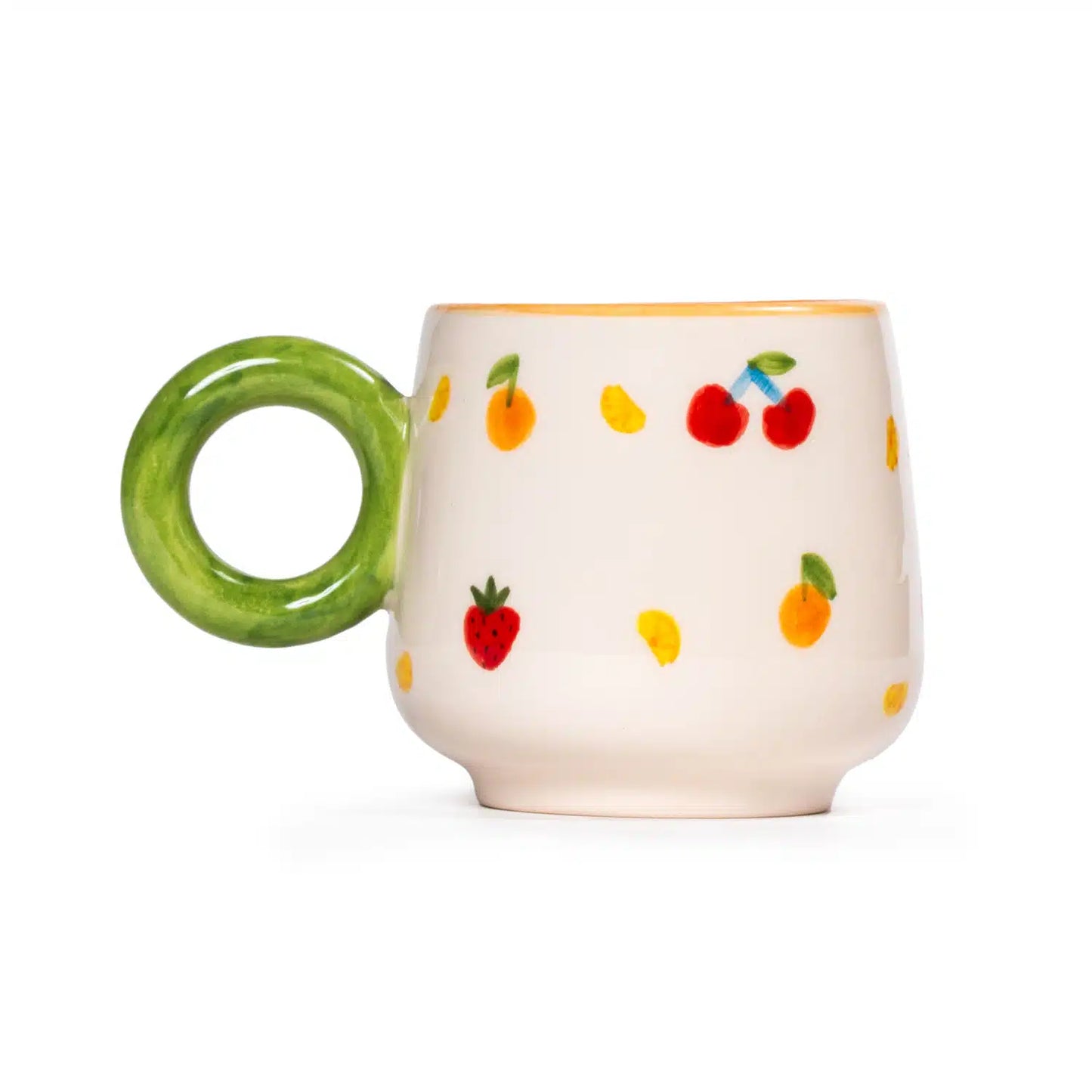 Petite Fruit- Meyveli Kulplu Mug