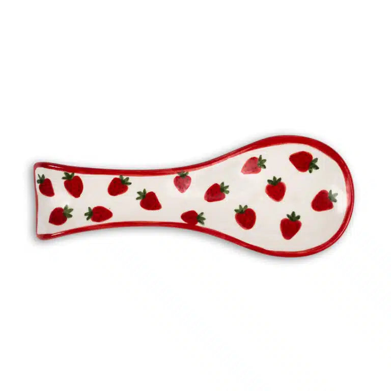 Petite Spoon Holder- Çilekli Kaşıklık