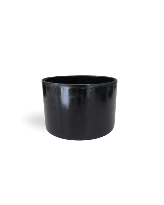 Raven  Handmade Black Ceramic Bowl