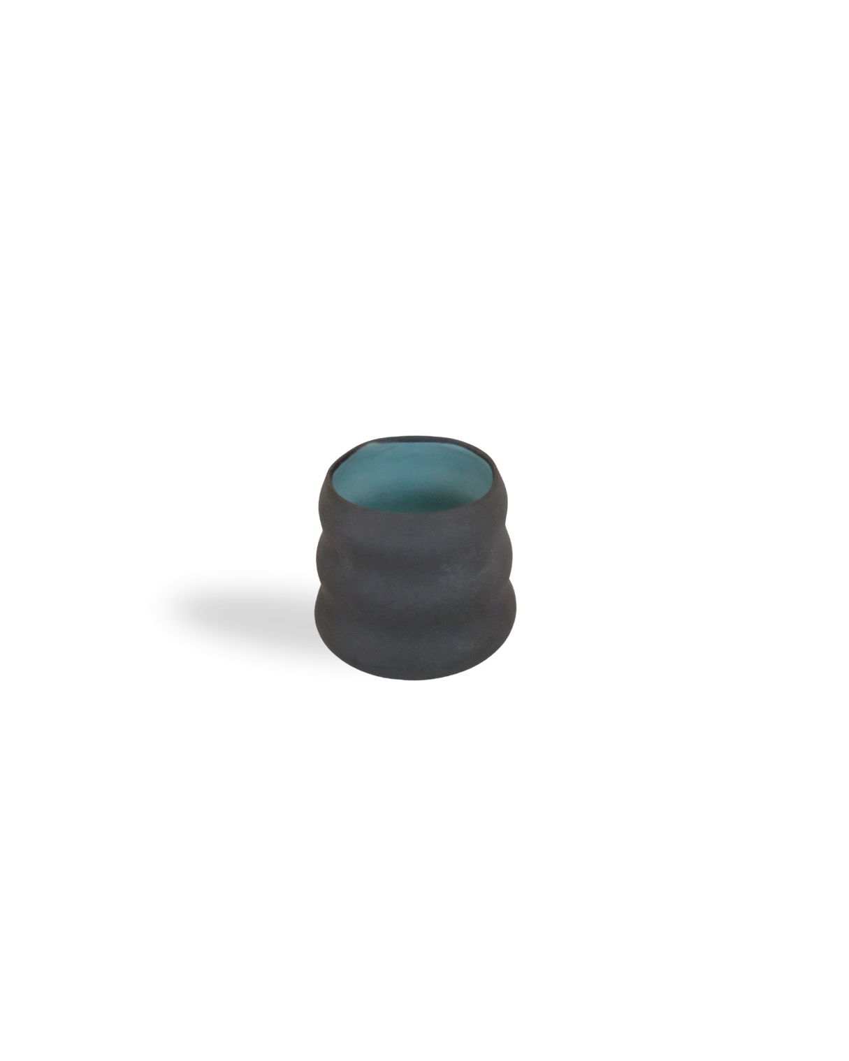 Ripple Shot Handmade Blue Cup