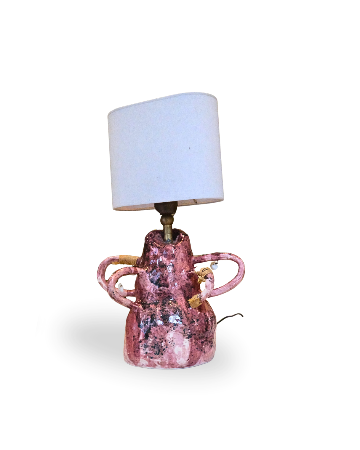Roselight Handmade Pink Ceramic Lamp