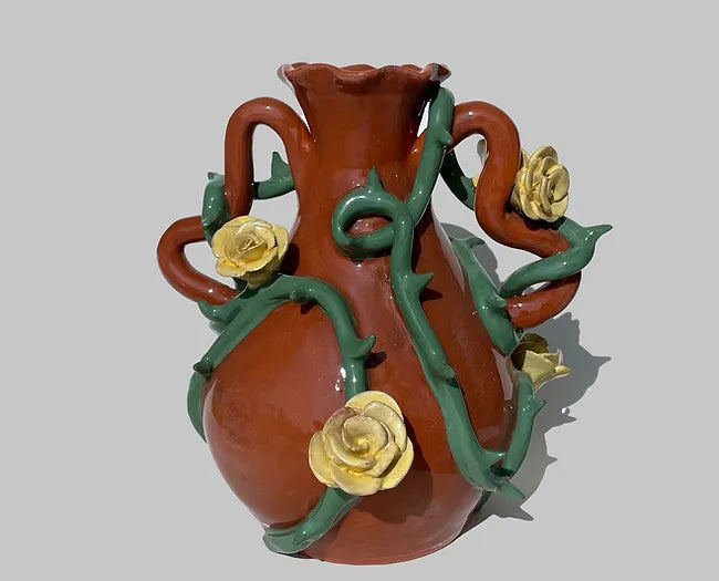 Roses + Tangles Vase No. III