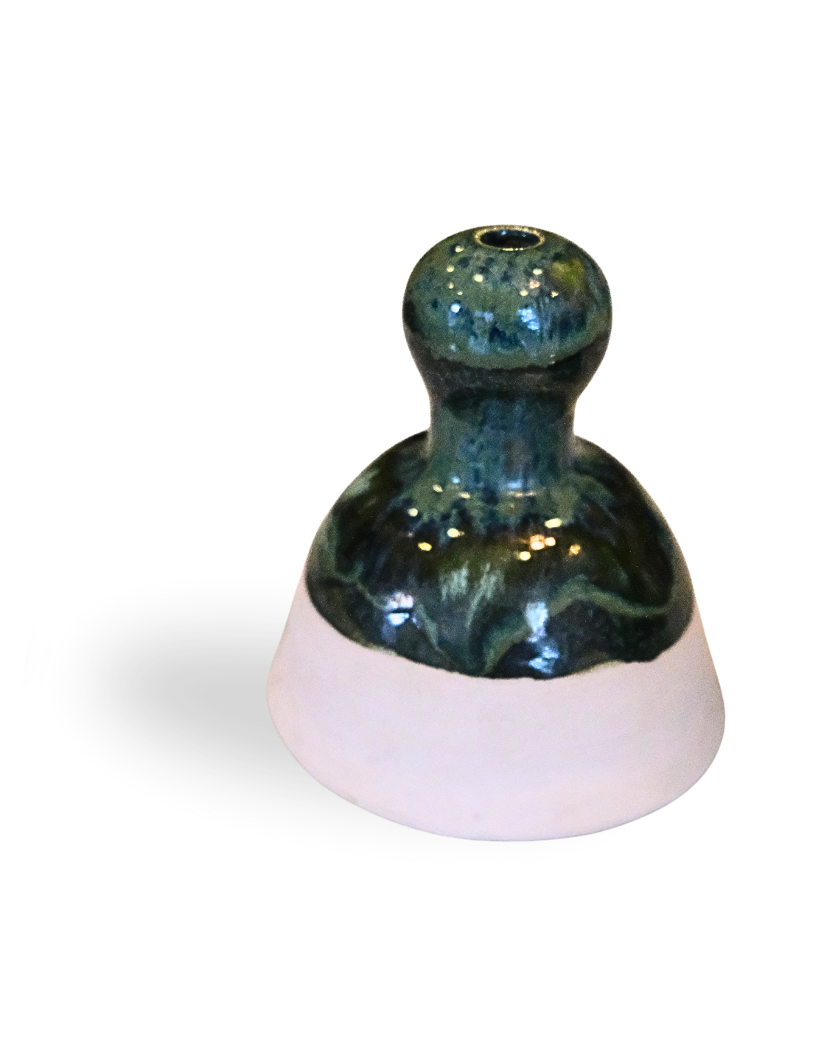 Selene Wave Handmade Turquoise Flour Strainer