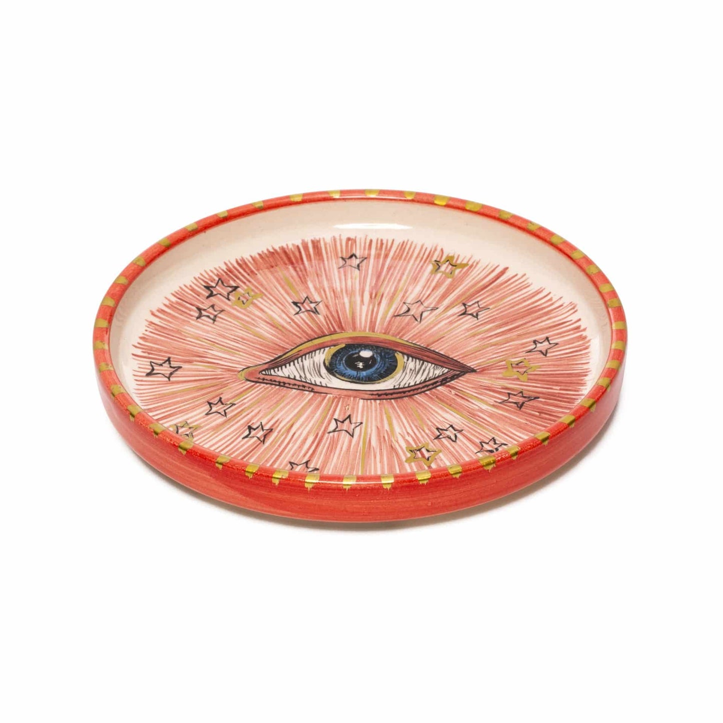 Signature Eye Seramik Pink Mini Plate