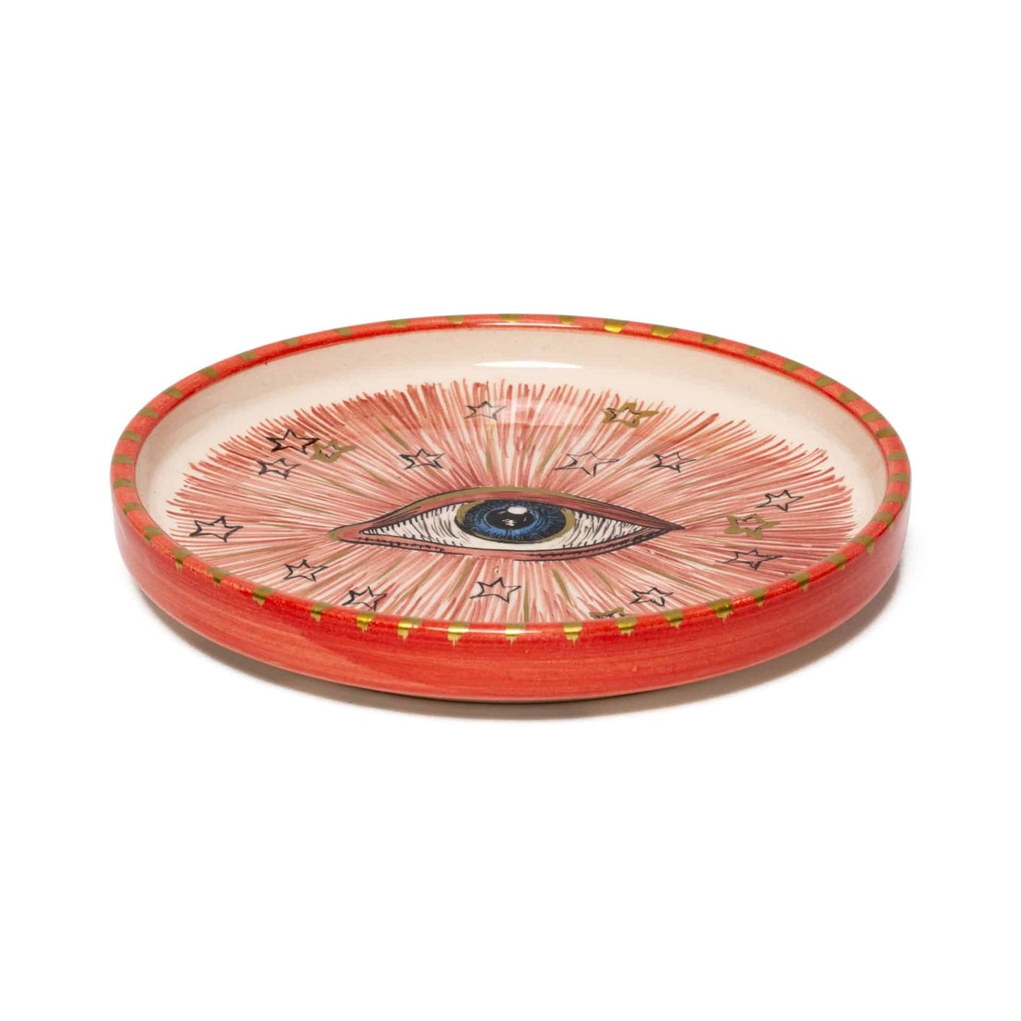 Signature Eye Seramik Pink Mini Plate