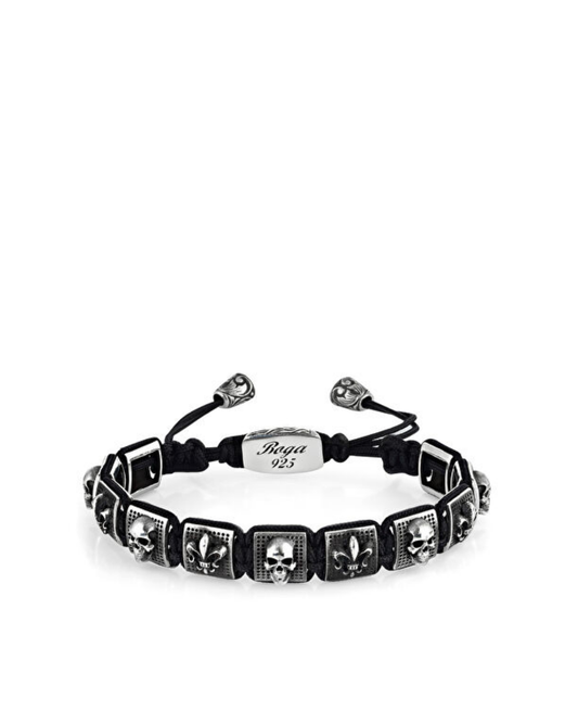 Skull Erkek Gümüş Bileklik