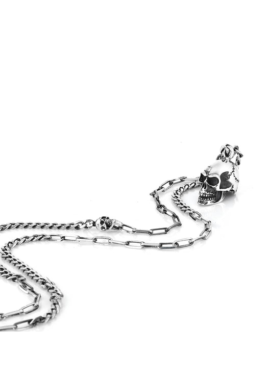 Skull Erkek Gümüş Kolye