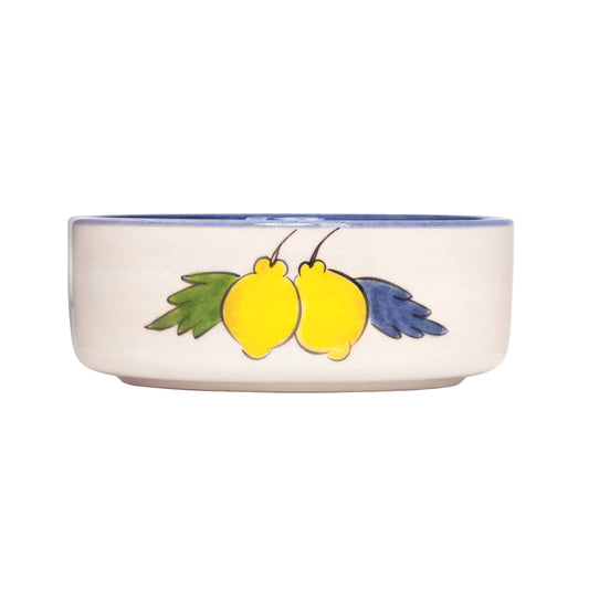 Sorrento Lemon Seramik Mavi Midi Kase