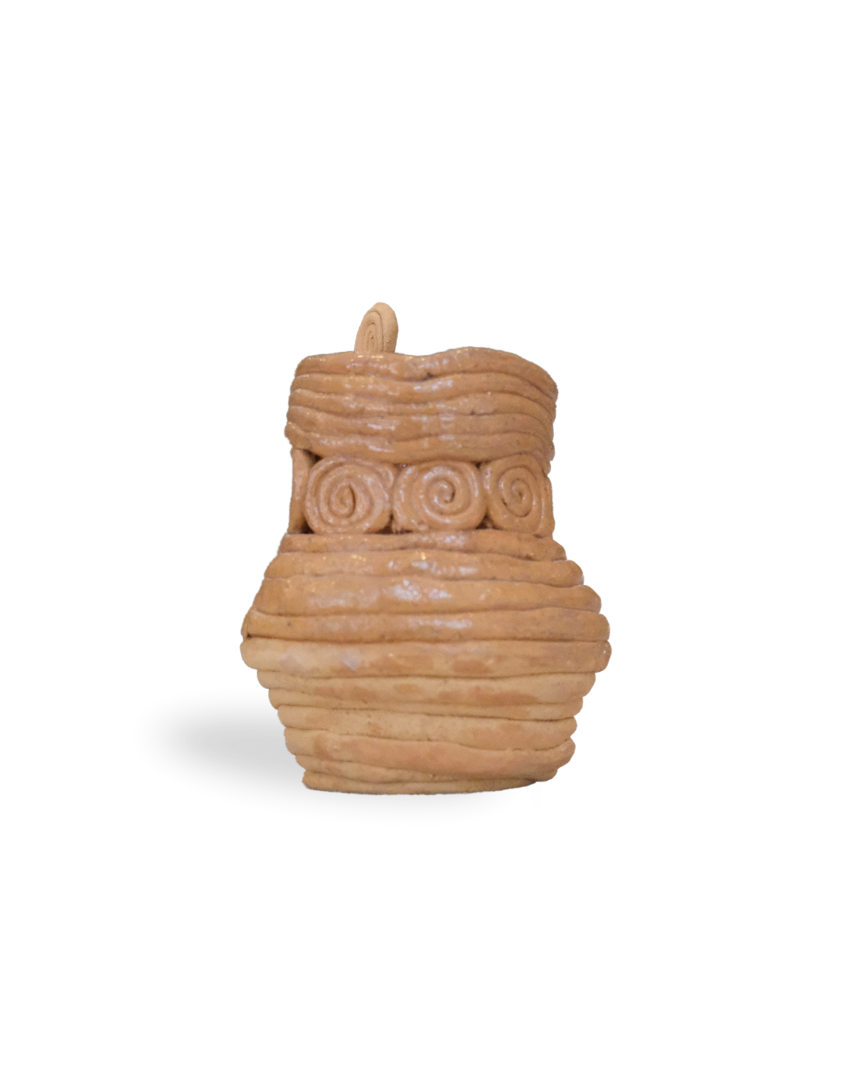 Terran Root Handmade Rustic Brown Vase