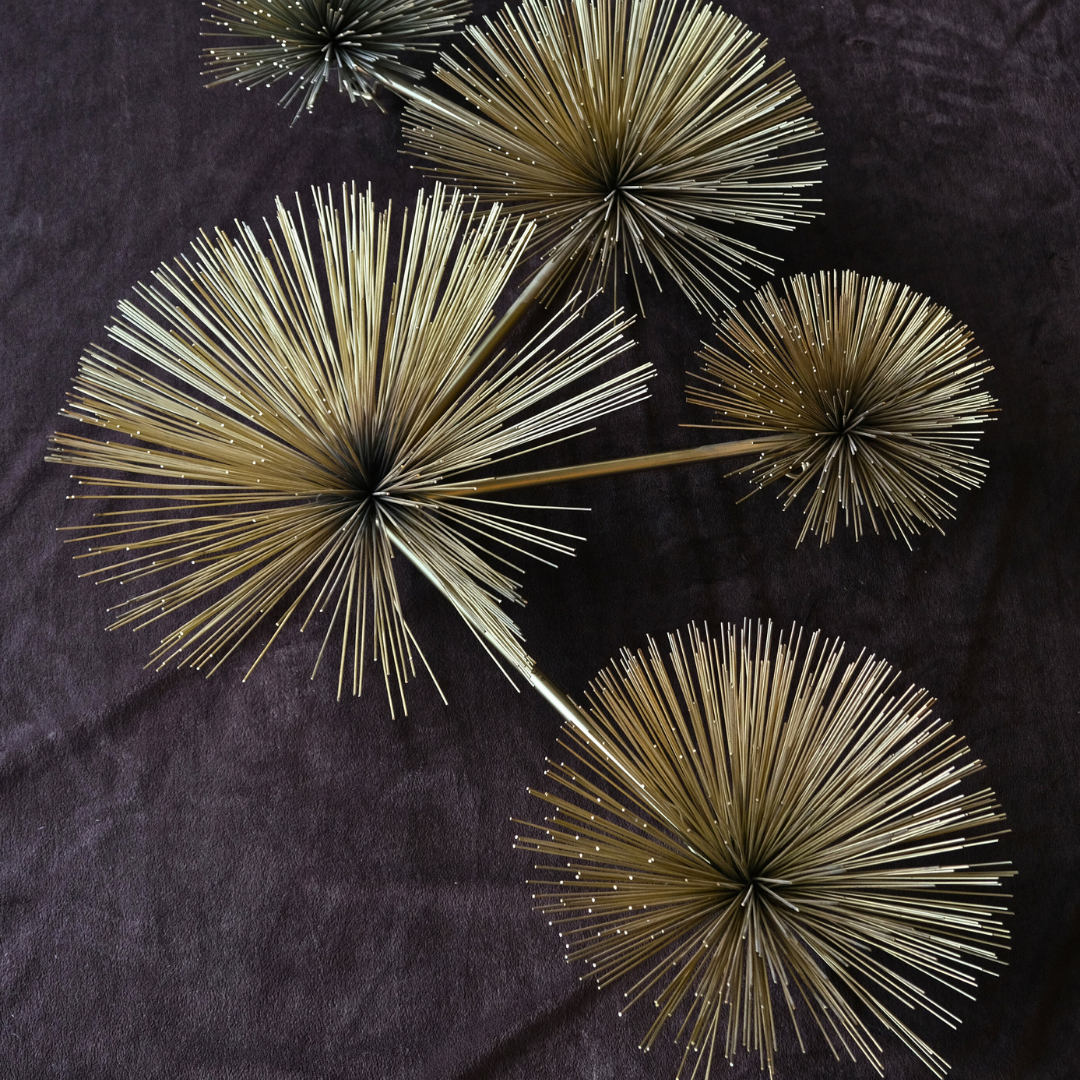 Urchin-  Pirinç Duvar Dekoru