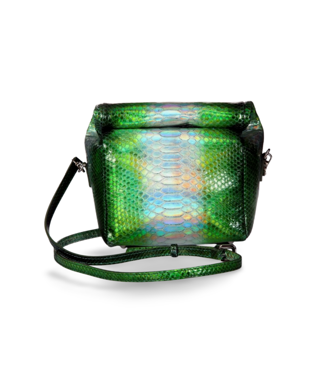 Utah Italian Python Leather Handbag